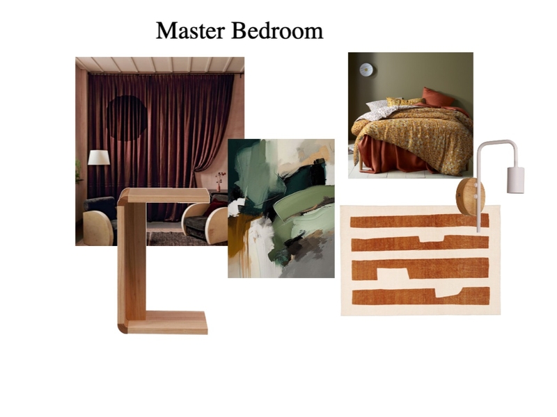 Master Mood Board Interior Design Mood Board by Chrissy G