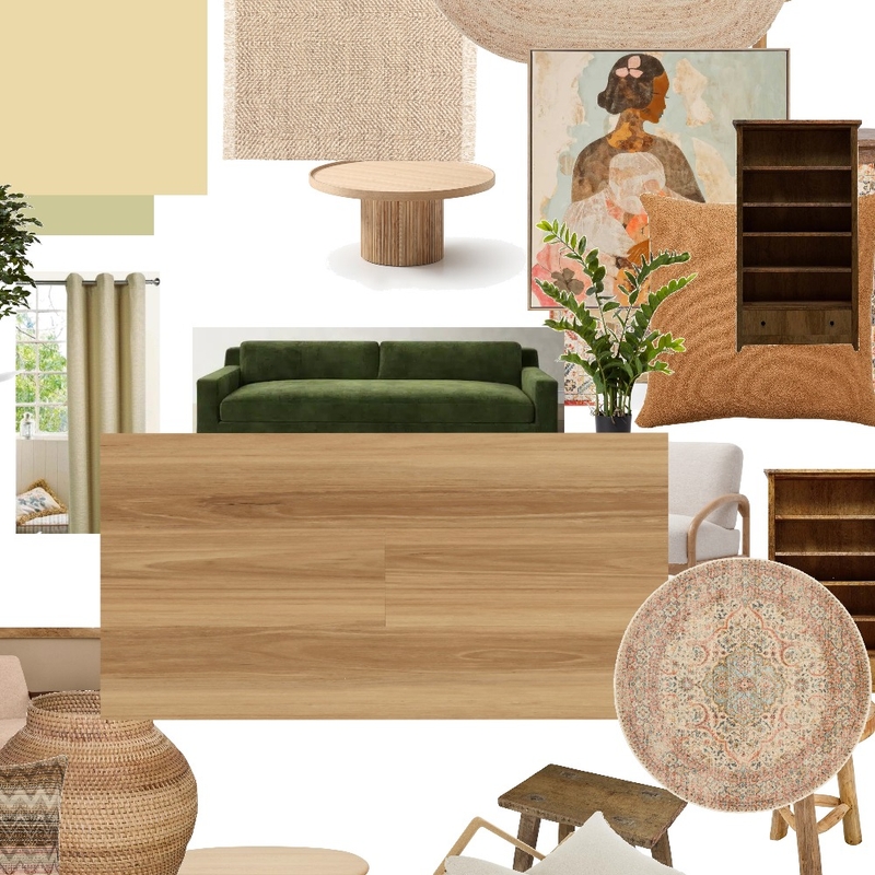 Boho living room Mood Board by Meme@ on Style Sourcebook