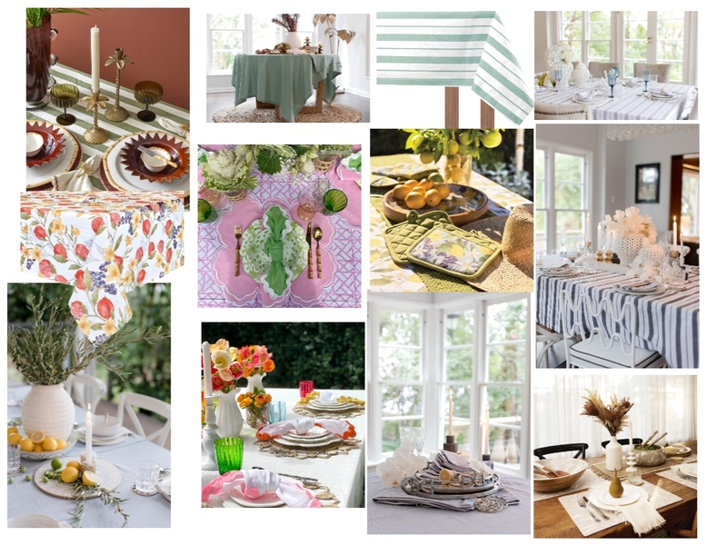 Table Linen Mood Board by House of Walton on Style Sourcebook