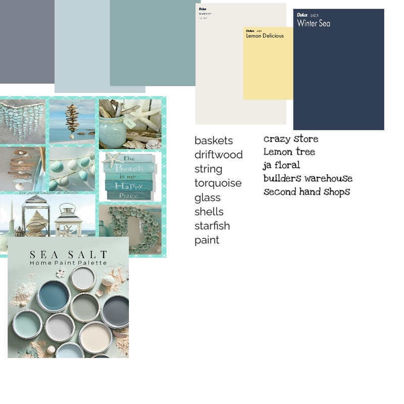 beach house decor Interior Design Mood Board by Pam Oosthuizen