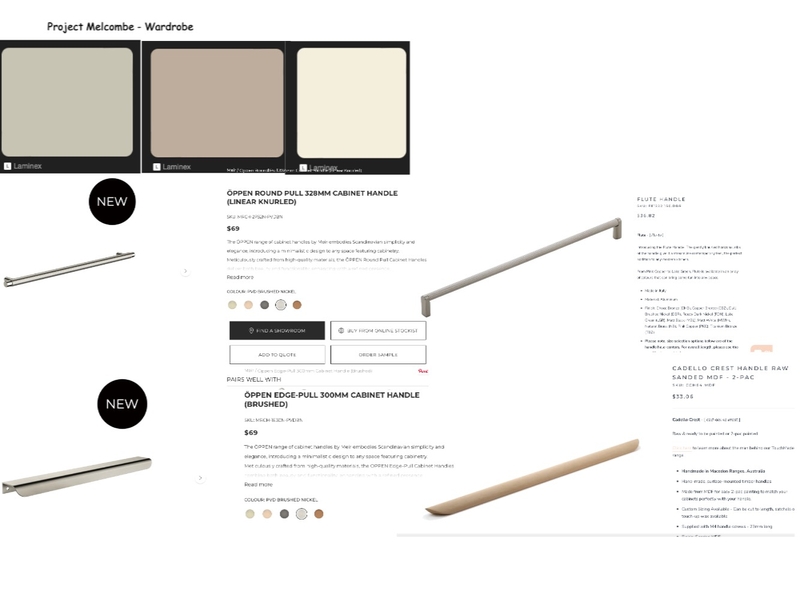 Project Melcombe - wardrobes Mood Board by LEOPARD + LAMP INTERIORS on Style Sourcebook