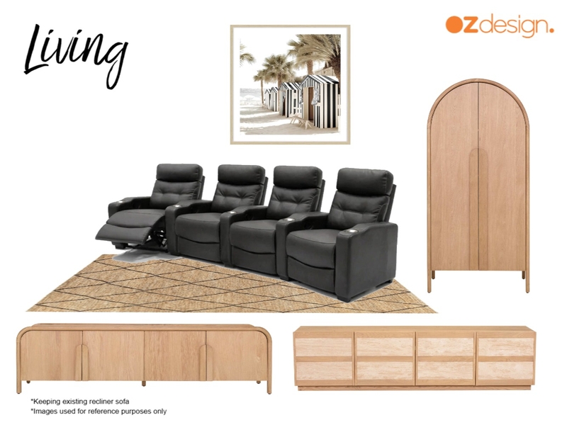 Living: Vanessa Paul Mood Board by Oz Design Furniture on Style Sourcebook