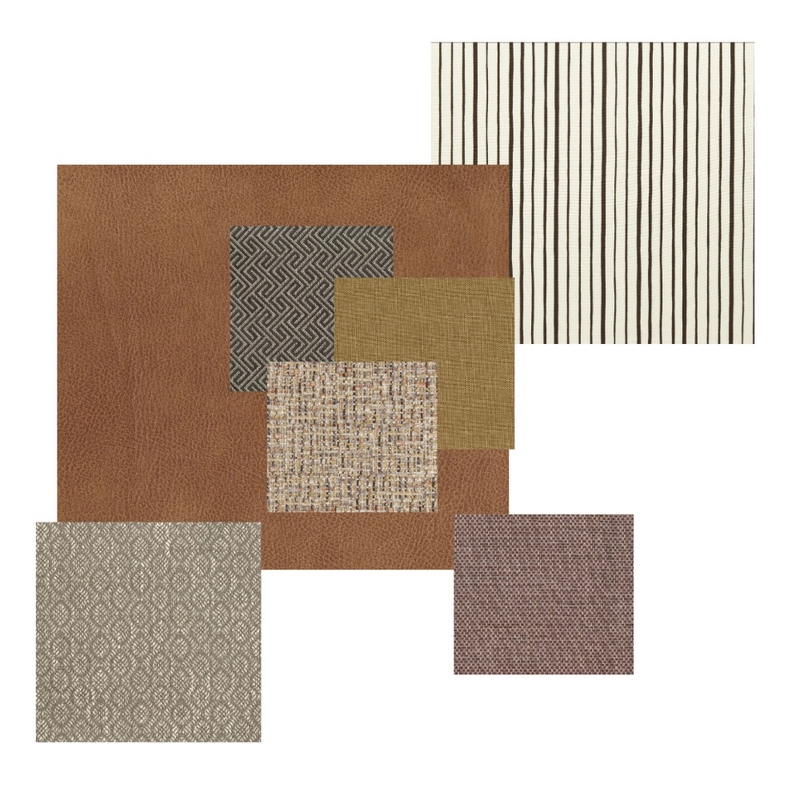 Bohemian Living Room fabric Interior Design Mood Board by nicole.kaitlin