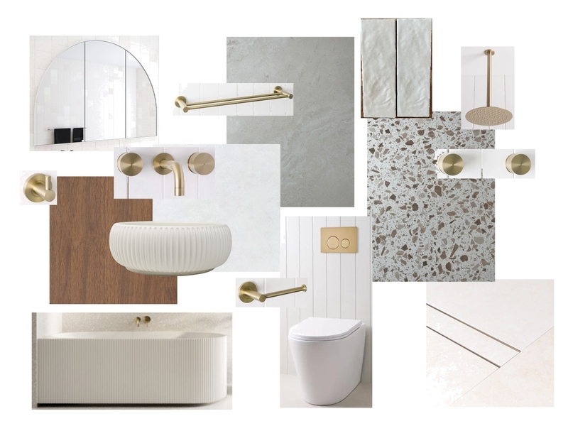 Upstairs Bathroom Mood Board by Maddie Designs on Style Sourcebook