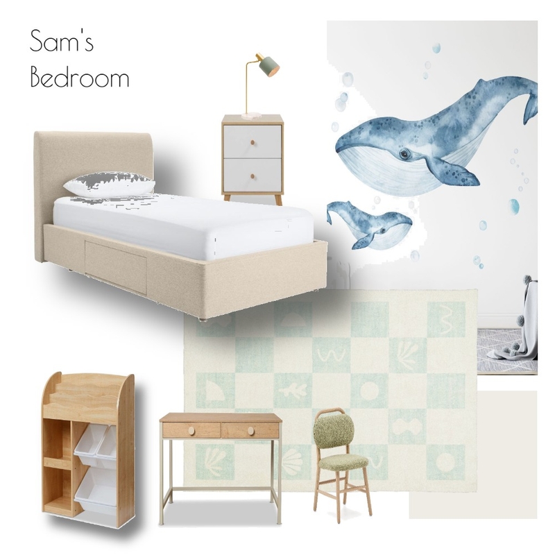 Kids Bedroom Mood Board by anna@awartdesign.com.au on Style Sourcebook