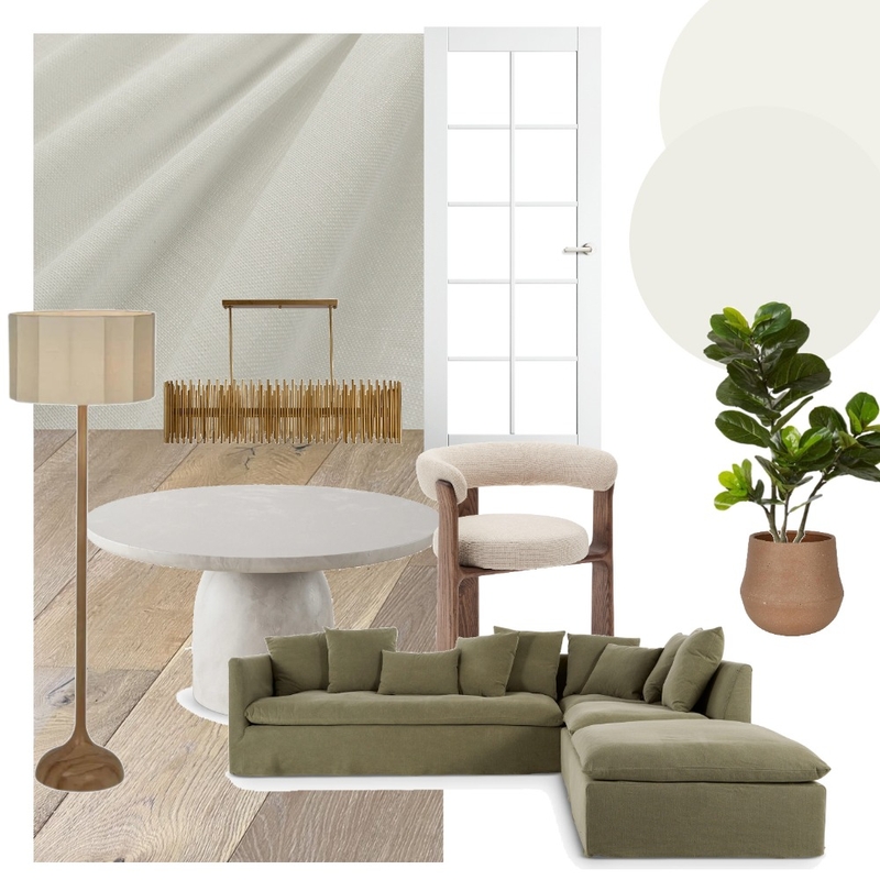 MW - Living/Dining Interior Design Mood Board by oliviamlsanchez