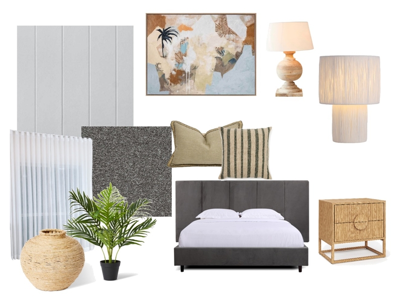 Main bedroom Interior Design Mood Board by Meltritton
