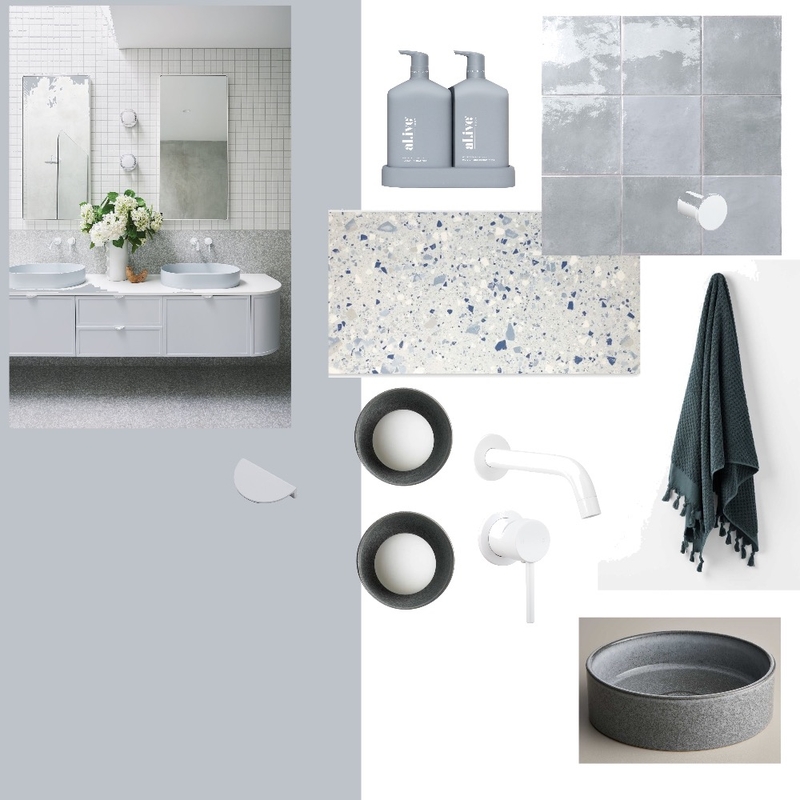 Serene Bathroom Mood Board by Zarper Interiors on Style Sourcebook