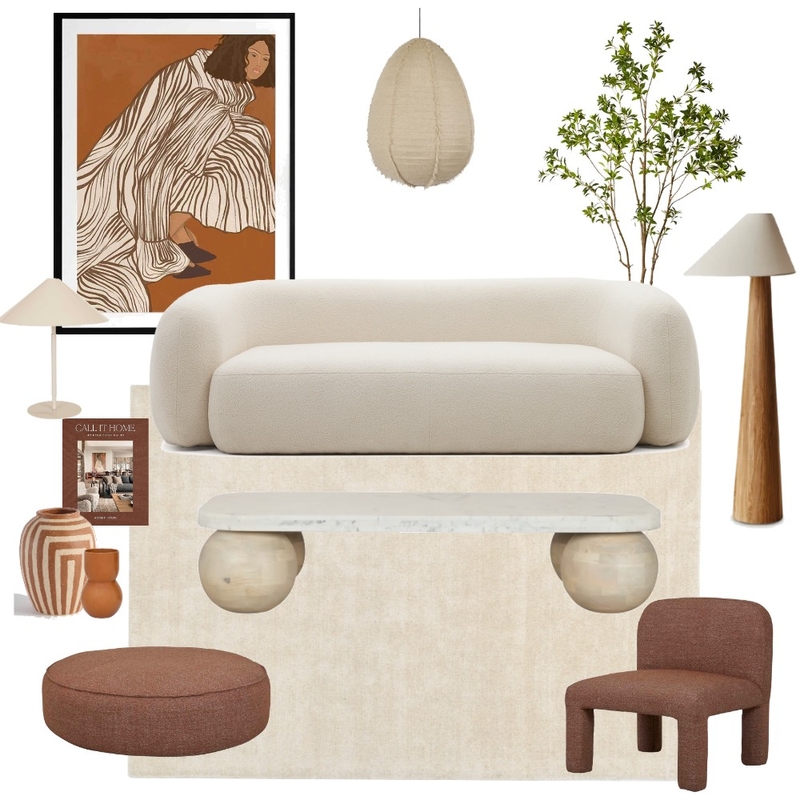 The Bennett's living room draft 5 Mood Board by sjinteriors on Style Sourcebook