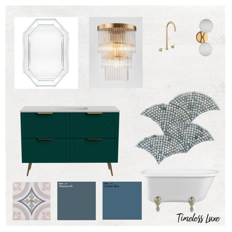 Bathroom Luxe Mood Board by KateHeaney on Style Sourcebook