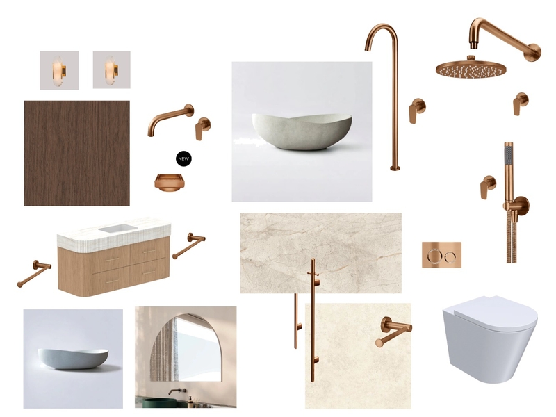 Barden Ridge Acreage Main Bathroom Mood Board by Savannah Interior Design on Style Sourcebook