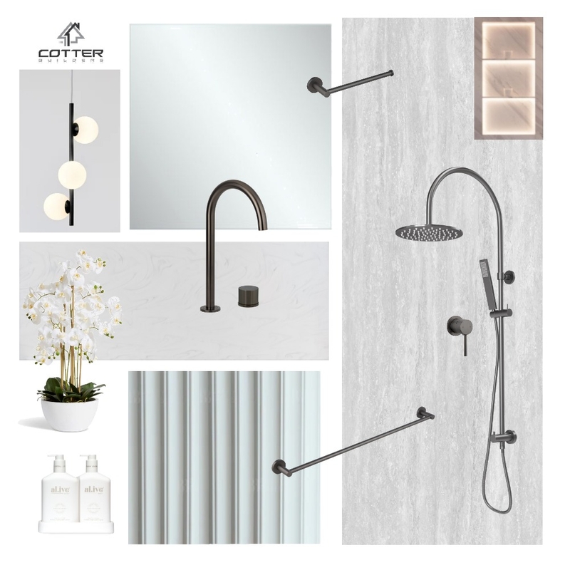 Opalia - Main Bathroom Mood Board by Cotter Builders on Style Sourcebook