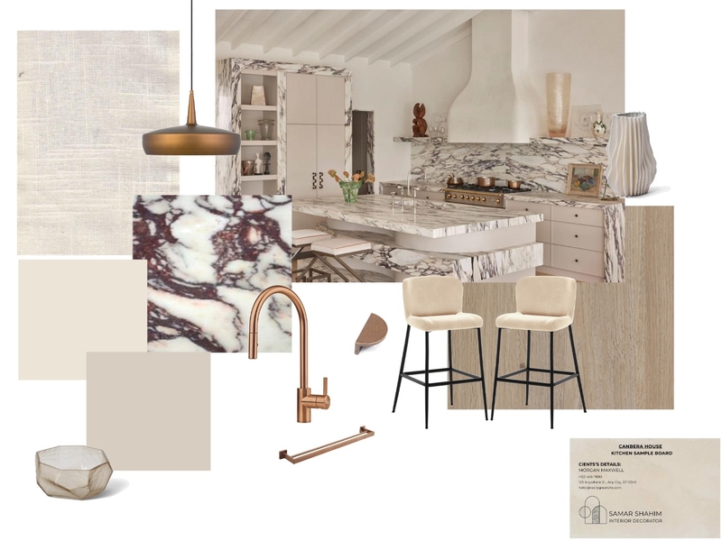 Chloe - Kitchen Sample Board Mood Board by SamarSh on Style Sourcebook