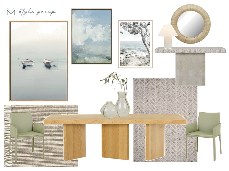 Shirley Ave, Dining Option 1 Mood Board by The VM Style Group on Style Sourcebook