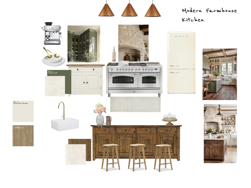 Modern Farmhouse kitchen Mood Board by KateH02 on Style Sourcebook