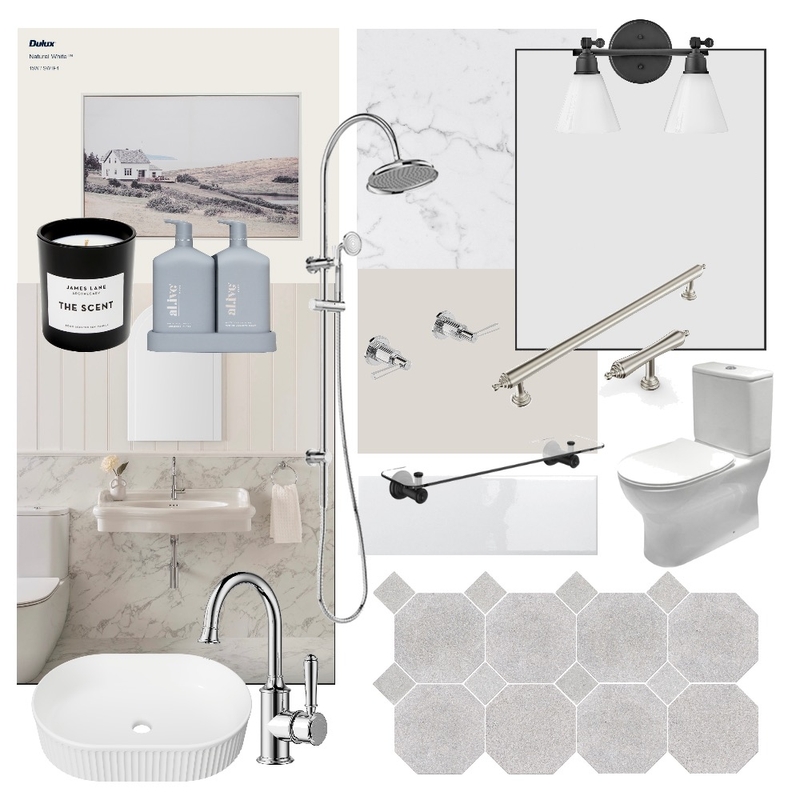 Powder Room Mood Board by KMegs75 on Style Sourcebook