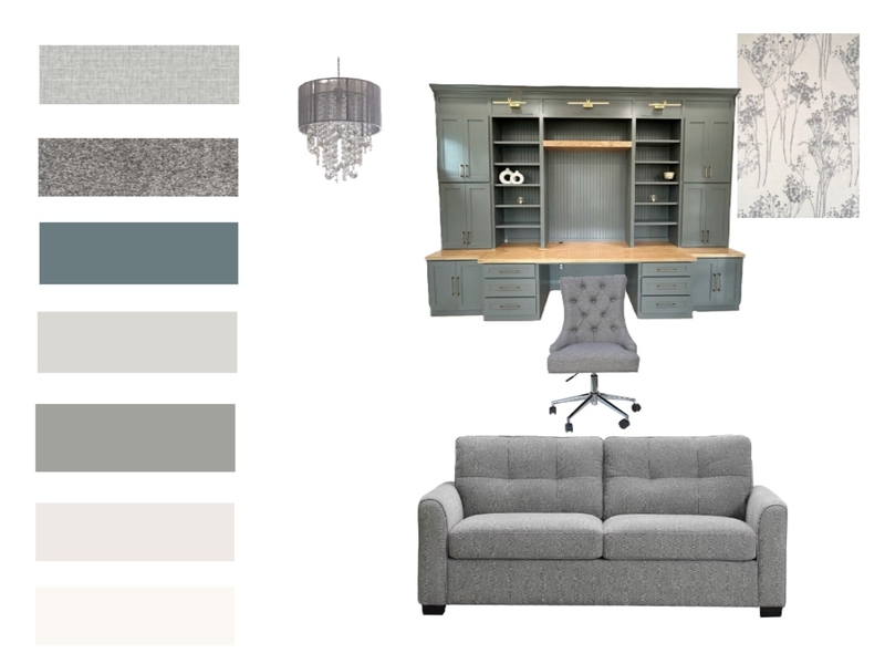 Assignment 9 Guest Bedroom Interior Design Mood Board by MarieC
