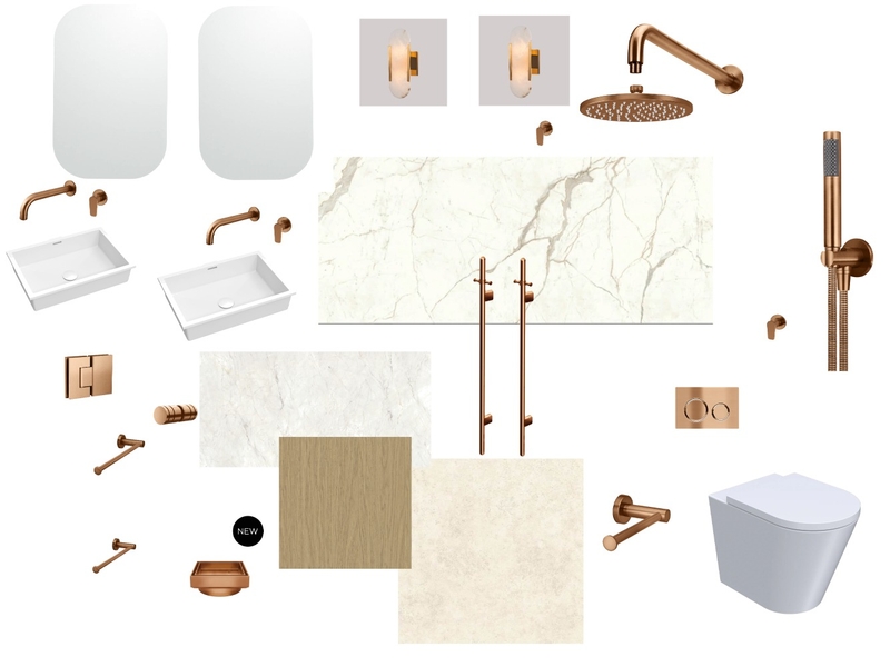 Barden Ridge Acreage Ensuite Bathroom Mood Board by Savannah Interior Design on Style Sourcebook