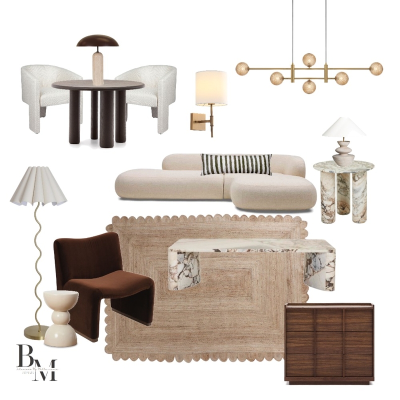 MCM Mood Board by IBM on Style Sourcebook