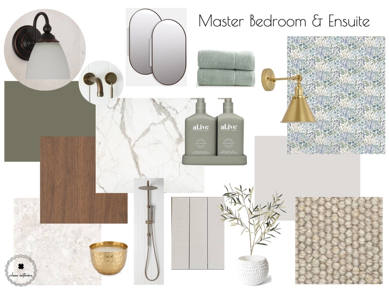 Heard Master and Ensuite Mood Board by CloverInteriors on Style Sourcebook
