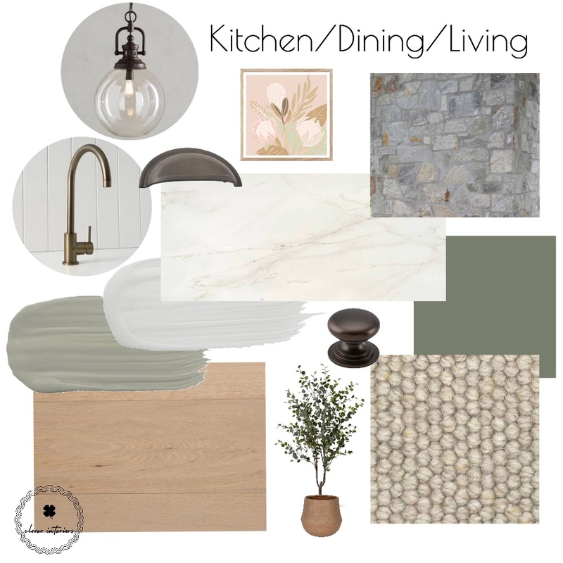 Heard - Kitchen living dining Mood Board by CloverInteriors on Style Sourcebook