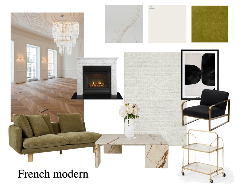 French Modern Mood Board by studiozeki on Style Sourcebook
