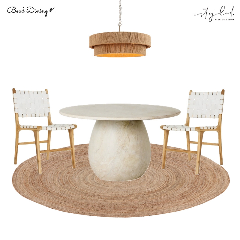 Boud Dining Concept #1 Mood Board by Styled Interior Design on Style Sourcebook