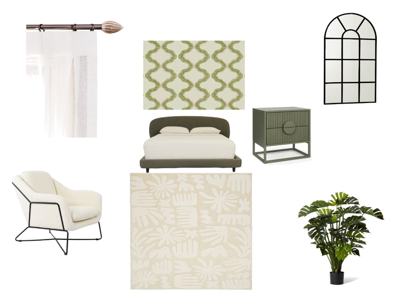 The olive modern Interior Design Mood Board by Nobs