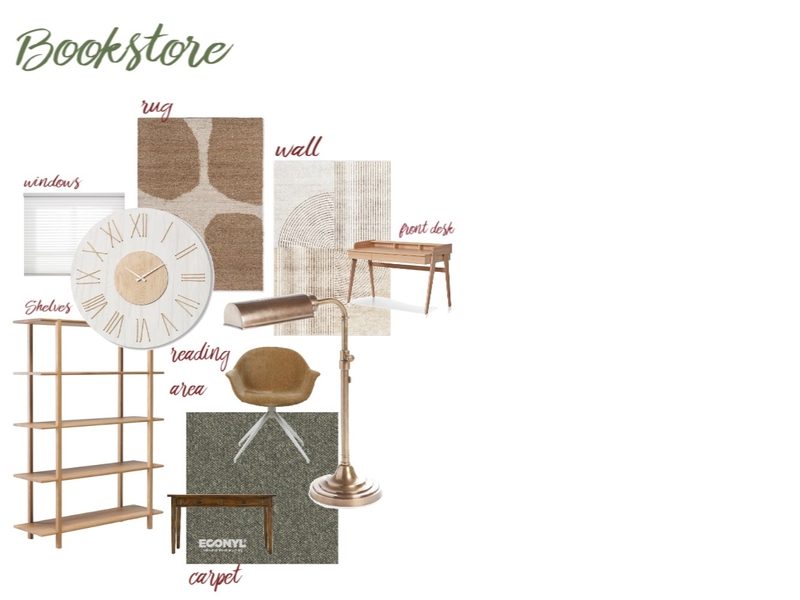 bookstore Mood Board by melinax5 on Style Sourcebook