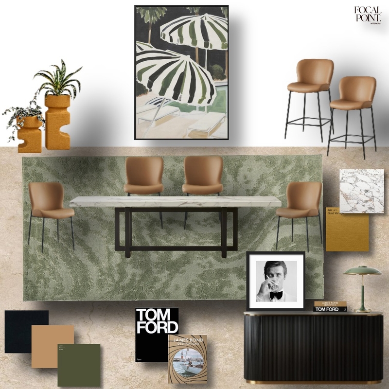 Retro Resort Modernernism - Dining Room Albury Mood Board by Focal Point Interior Design on Style Sourcebook