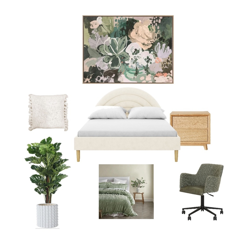 Bedroom Opt 1 Mood Board by Meleena17 on Style Sourcebook