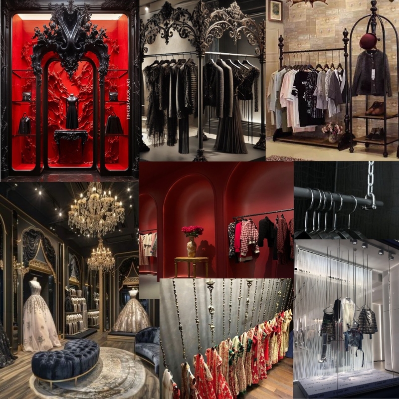 Βιτρίνα κρεμαση Mood Board by EviGogi on Style Sourcebook