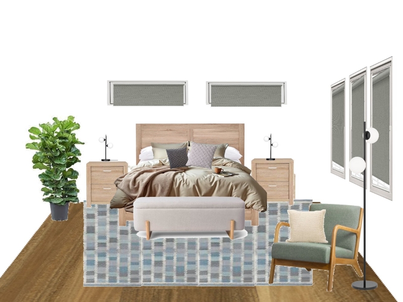 Lower Level Bedroom 1 final design Mood Board by Rebekah A on Style Sourcebook