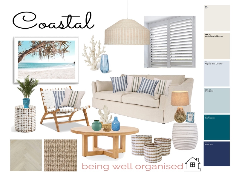 Coastal Mood Board by Ladybird on Style Sourcebook