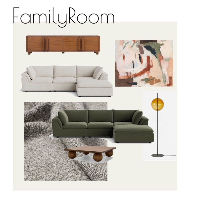 Family Room Mood Board by Savvy Interiors by Design on Style Sourcebook