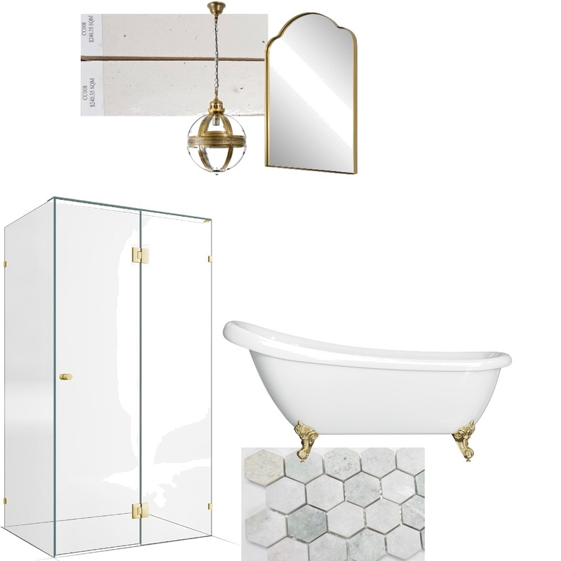 Sage Green Vintage Modern Bathroom Mood Board by Danielliott@live.com.au on Style Sourcebook