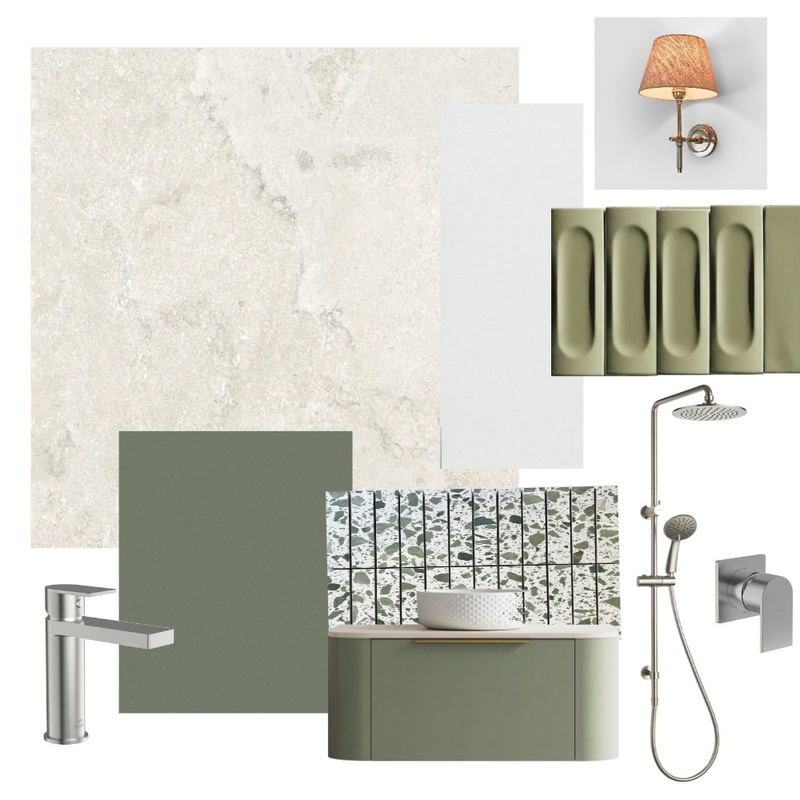 Apartment ensuite Interior Design Mood Board by Amiramatt