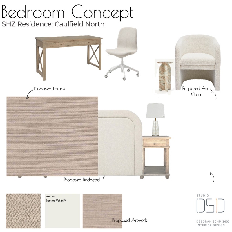 TSR Residence Interior Design Mood Board by DSID