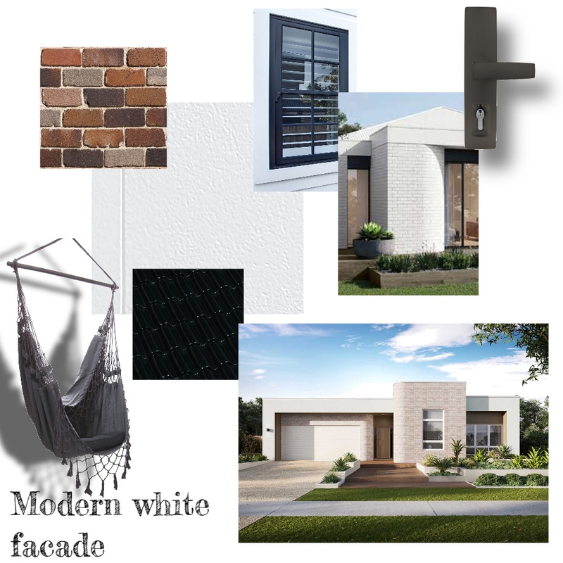 Modern white facade Interior Design Mood Board by mahdiyeh.bli@gmail.com