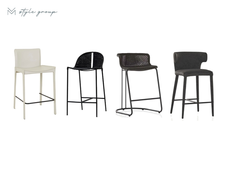 Kitchen Stools Interior Design Mood Board by The VM Style Group