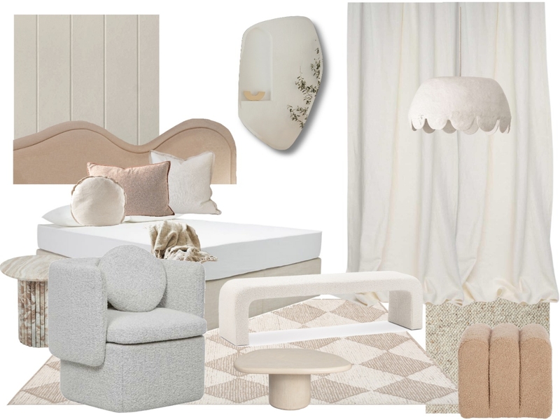 Blush Master Bedroom - Aspen Residence Mood Board by Muse Design Co Interior Design on Style Sourcebook