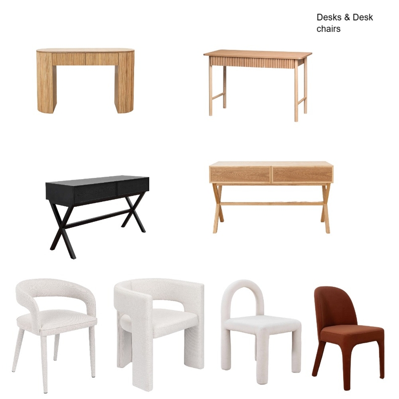 Desk and desk chais Mood Board by frances on Style Sourcebook