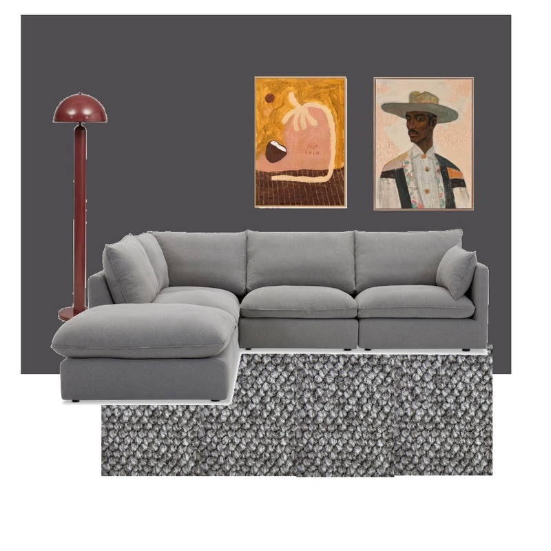 Lounge Room 2 Interior Design Mood Board by Swillim