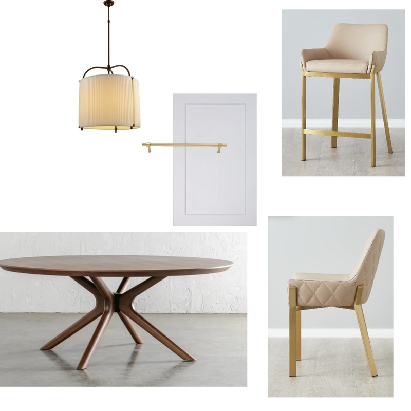 Foys Drive - Dining Interior Design Mood Board by Holm & Wood.