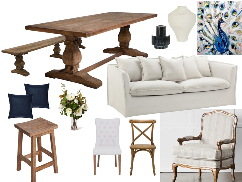 French - n Interior Design Mood Board by ChloeB