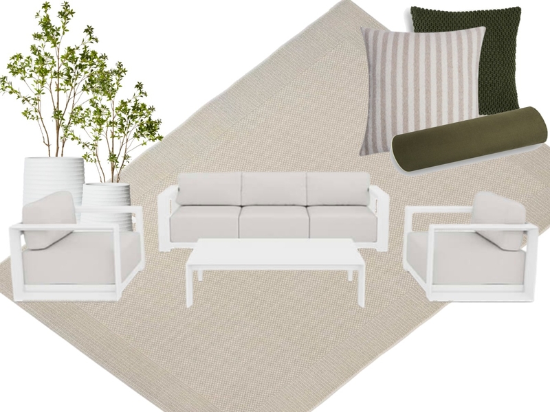 1 hopetoun way, new farm -  outdoor lounge light option Interior Design Mood Board by tlaws