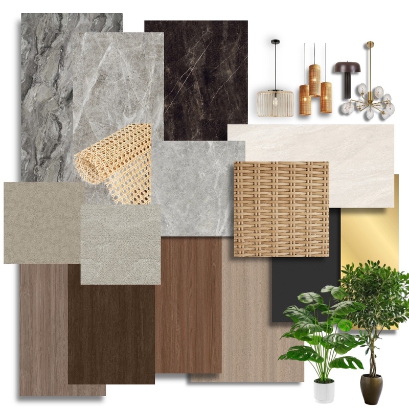 poster material Interior Design Mood Board by whiteflower