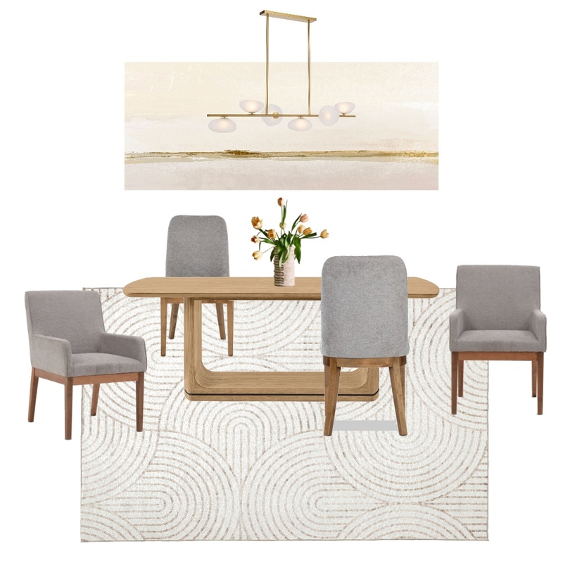 Dining Area for Rima Makin styled by Fern Interior Design Mood Board by Miss Amara