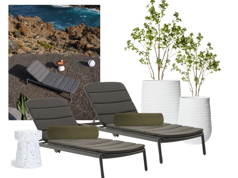 1 hopetoun way, new farm -  dark sun lounger Interior Design Mood Board by tlaws