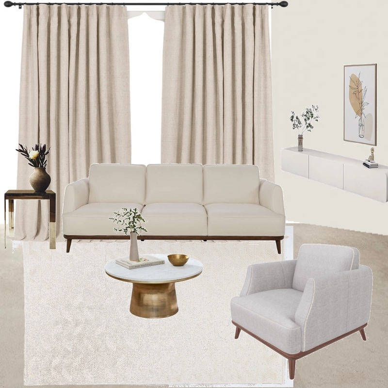 MATBOARD SALA Interior Design Mood Board by vanessa Azalea